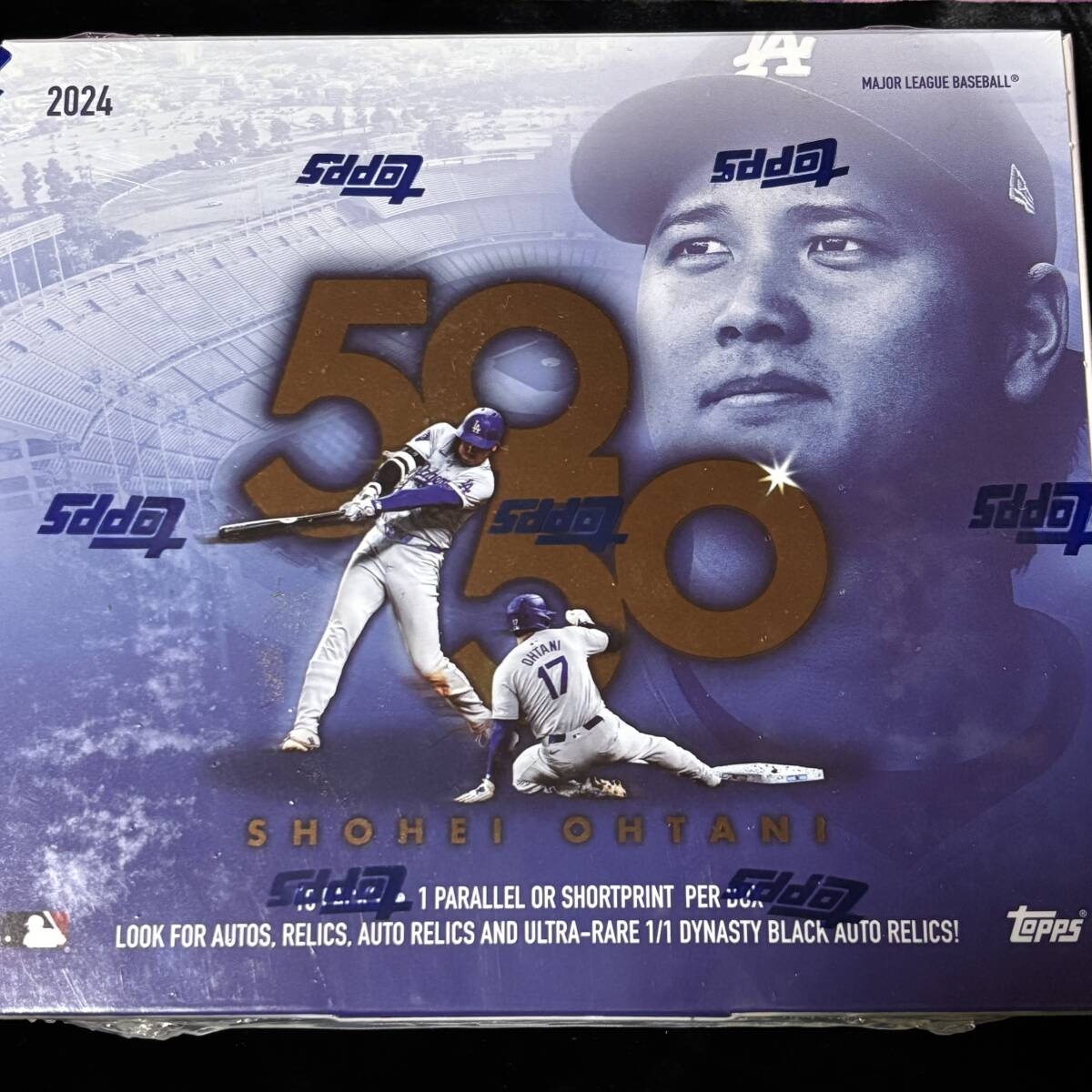 0 Topps 大谷翔平 Ohtani 50⁄50 Shohei : 公式通販 10パック入り 