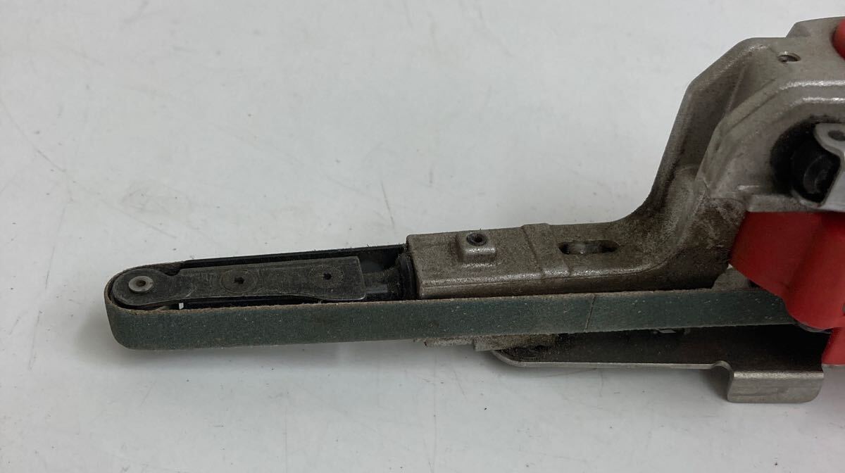 BM○ 通電確認済み KYOCERA　京セラ 電気やすり BY-1031 可変ヘッド ベルトサンダ 電動工具 取扱説明書付き 箱付き_5