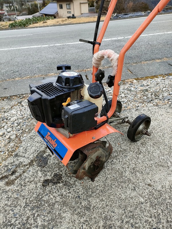 タナカ(Tanaka) エンジンカルチベータ ミニ耕運機 TUH31E(P) 部品取り