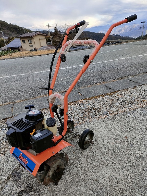 タナカ(Tanaka) エンジンカルチベータ ミニ耕運機 TUH31E(P) 部品取り