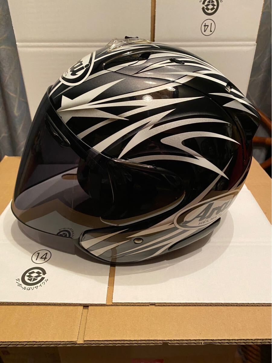 アライSZ-RAM3ステラ黒/銀ヘルメット 、希少品 当時物】アライ Arai ヘルメット SZ-RAM3 ステラ 黒/銀 箱、収納袋