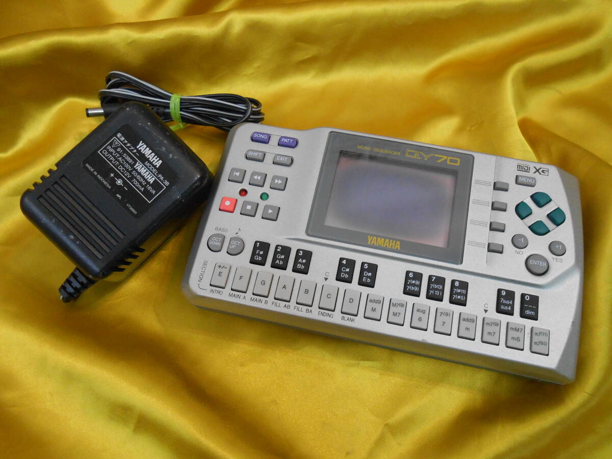 QY70 YAMAHA シーケンサー ミュージックシーケンサー - SEQUENCER 