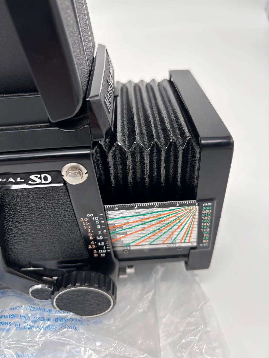 美品 Mamiya RB67 PROSD ボディ ウェストレベルファインダー ネックストラップ付 箱 説明書 動作未確認 マミヤ 中判カメラ_9