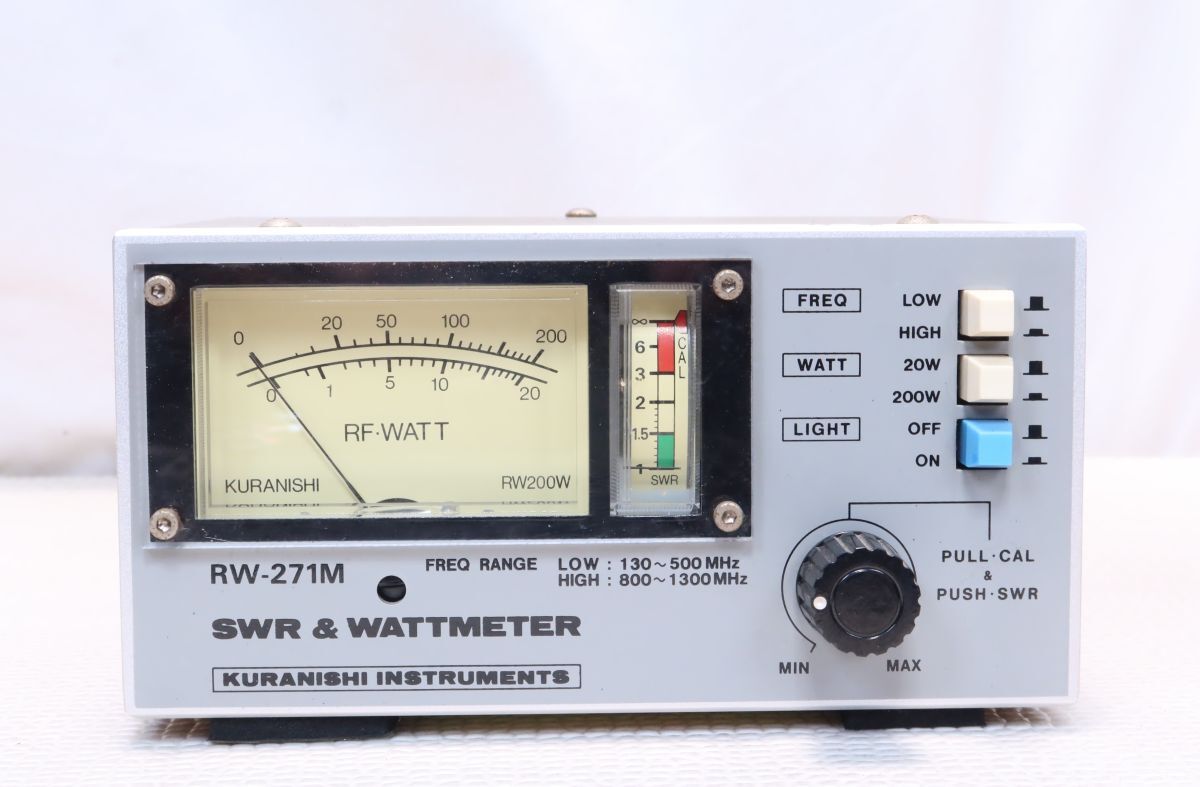 クラニシ RW-271M 130～1300MHz SWR＆パワー計 【公式通販】