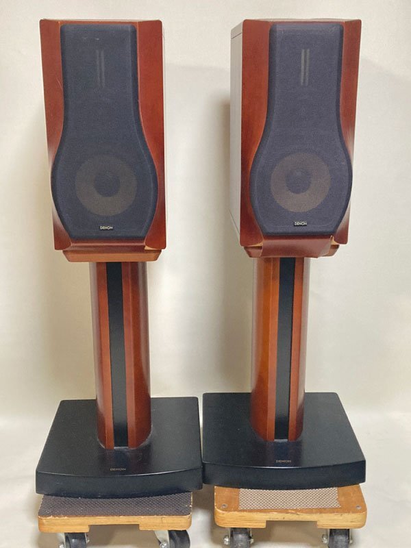 DENON高級スピーカーSC-777SAペア定価14万 DENON SC-777SA スピーカー ペア スタンド付き デノン 3ウェイ・4