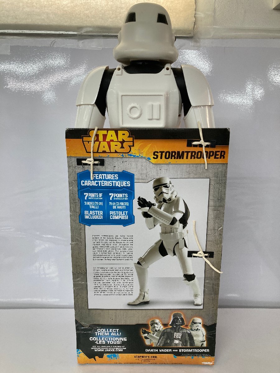 ストームトルーパー 31インチ スターウォーズ 広島 雑貨屋 WARSの登場人物ストーム・トルーパーの３１ [同梱不可] ストームトルーパー 31インチ フィギュア 　スター・ウォーズ