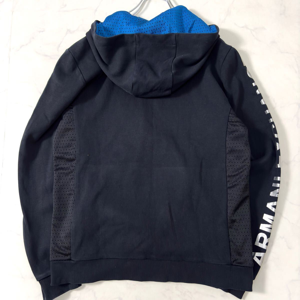美品/Lサイズ】ARMANI EXCHANGE パーカー プルオーバー スウェット 
