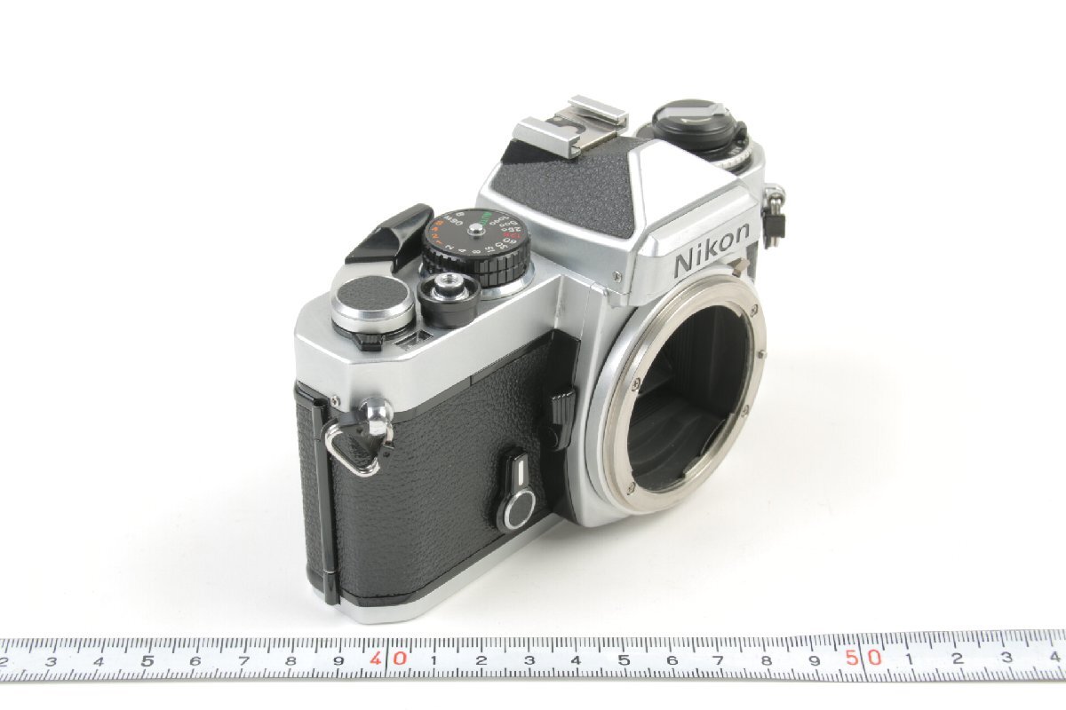 動作確認済 Nikon ニコン 一眼レフカメラ FE シルバー 銀 ボディ 