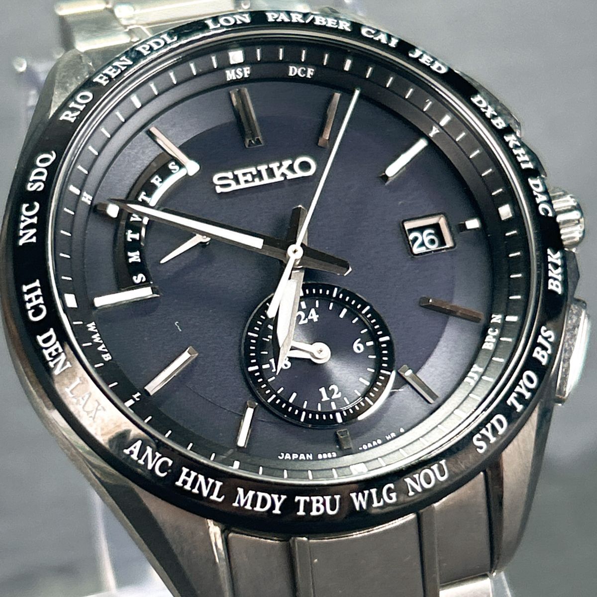 セイコー ブライツ 限定モデルの通販 超美品 SEIKO BRIGHTZ 腕時計 高 