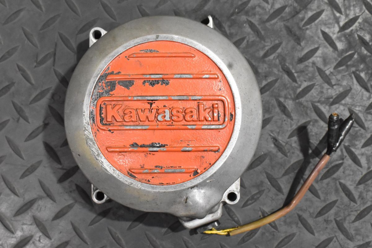 K994 当時物 純正 Z550FX ダイナモカバー 0255 検) Z400FX Z500FX
