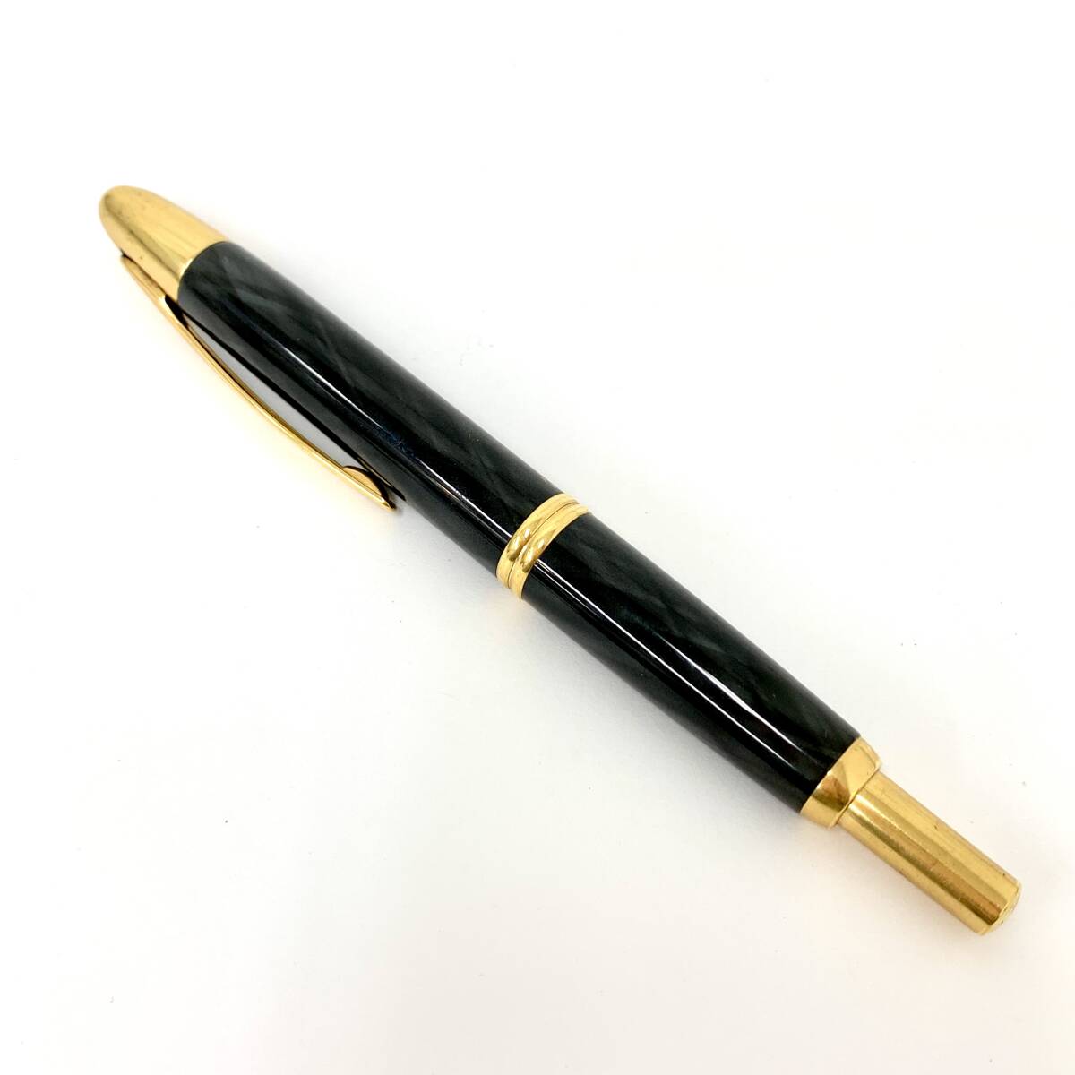 Z0464〇 1円～！ PILOT パイロット ペン先 18K 750 M ノック式