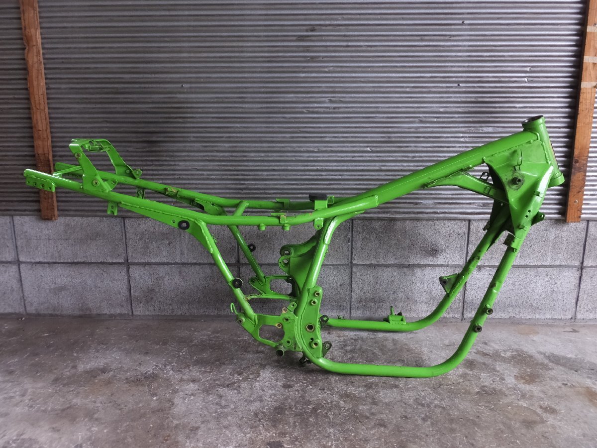 Z550GP 純正 当時物 フレーム 書類付き 国内未登録 KAWASAKI 絶版旧車