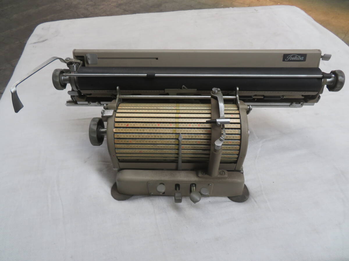I-477）東芝☆和文タイプライター☆1400FL☆アンティーク/昭和レトロ 