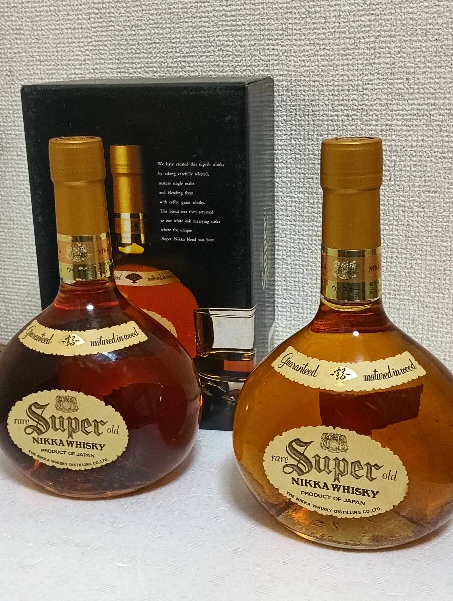 スーパーニッカ ニッカ ウイスキー 2本セット 特級ウイスキー 特級