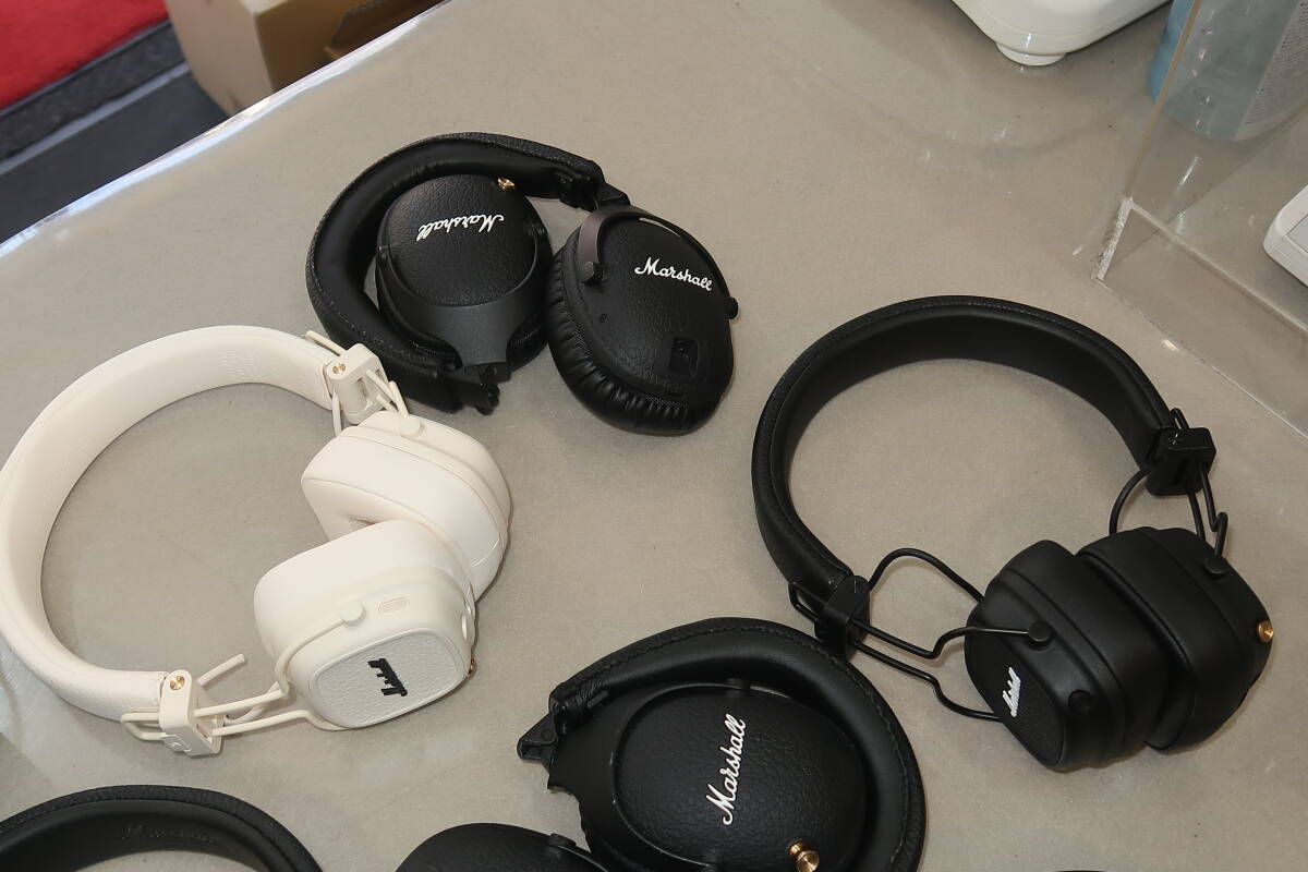 ★☆1円～ジャンク Marshall マーシャル Bluetooth ワイヤレス ヘッドフォン ヘッドホン まとめて 計10点①☆★_3