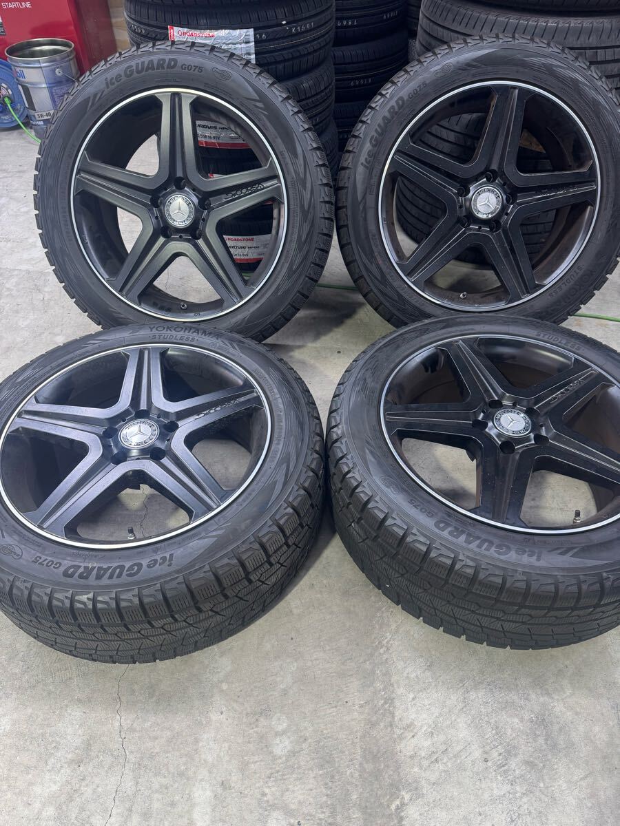 2025，お買い得 W463 W465 G63 G65 スタッドレスセット バリ山 2021年製造 9.5j +35(スタッドレスタイヤ)｜売買されたオークション情報、yahooの商品情報をアーカイブ公開 - オークファン 5穴