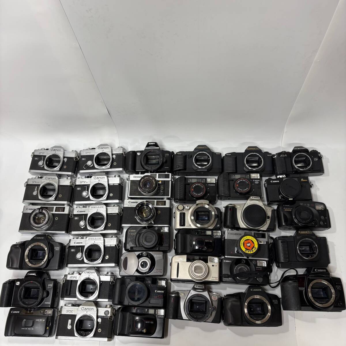 Canonデジカメ4台まとめ売り ☆ 1円〜【36点まとめ売り】 Canon キャノン フィルムカメラ レンジ