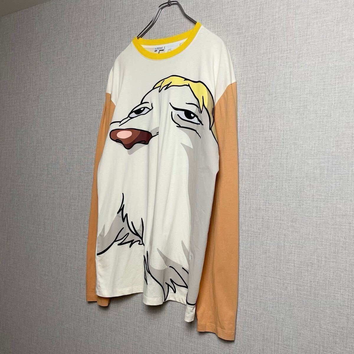 限定コラボ】ロエベ×ジブリ 長袖カットソー ロンT Tシャツ ハウルの 