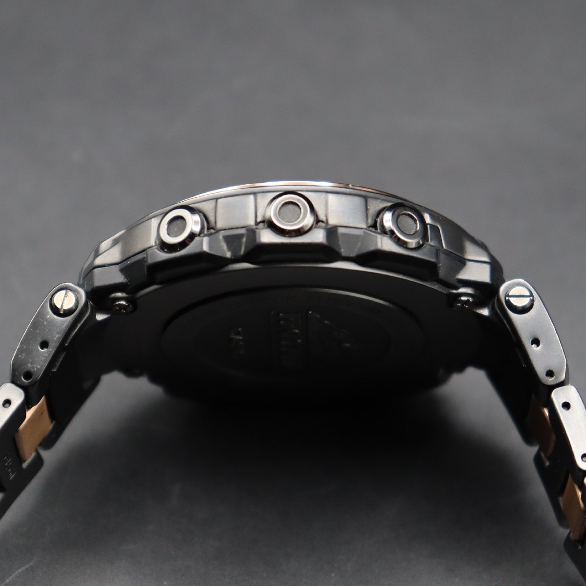 CASIO PROTREK MANASLU カシオ プロトレック マナスル PRX-2000LB 電波ソーラー デジタル 黒 チタン製 登山 多機能 純正ブレス メンズ_6