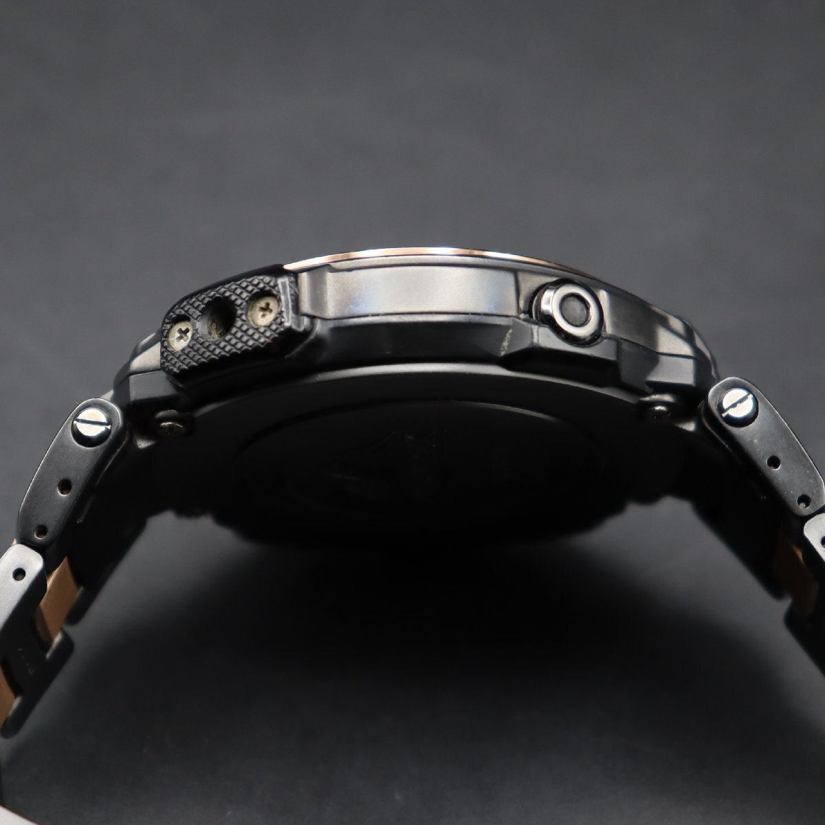 CASIO PROTREK MANASLU カシオ プロトレック マナスル PRX-2000LB 電波ソーラー デジタル 黒 チタン製 登山 多機能 純正ブレス メンズ_7
