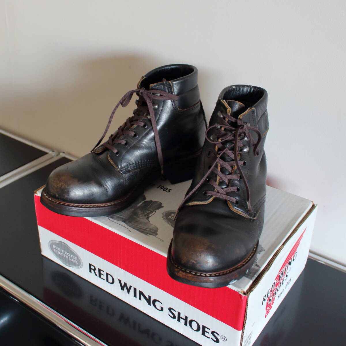RED WING レッドウイング PT91 プレーントゥ スーパーソール BRASS 