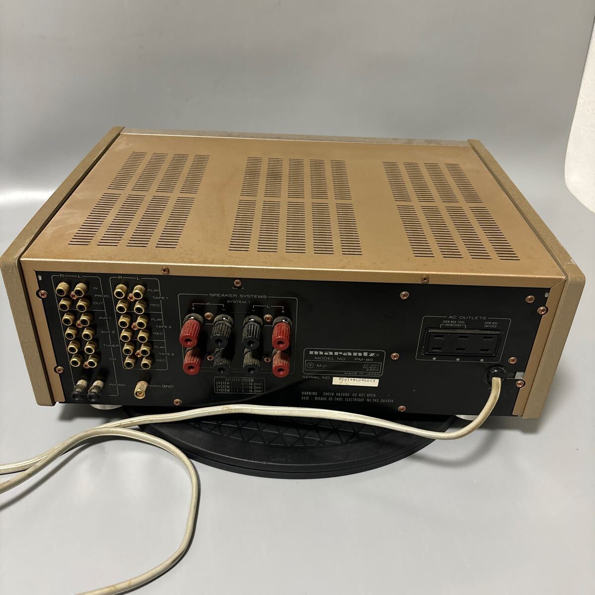 マランツ PM-80 プリメインアンプ Marantz marantz PM 0 - F☆marantz 