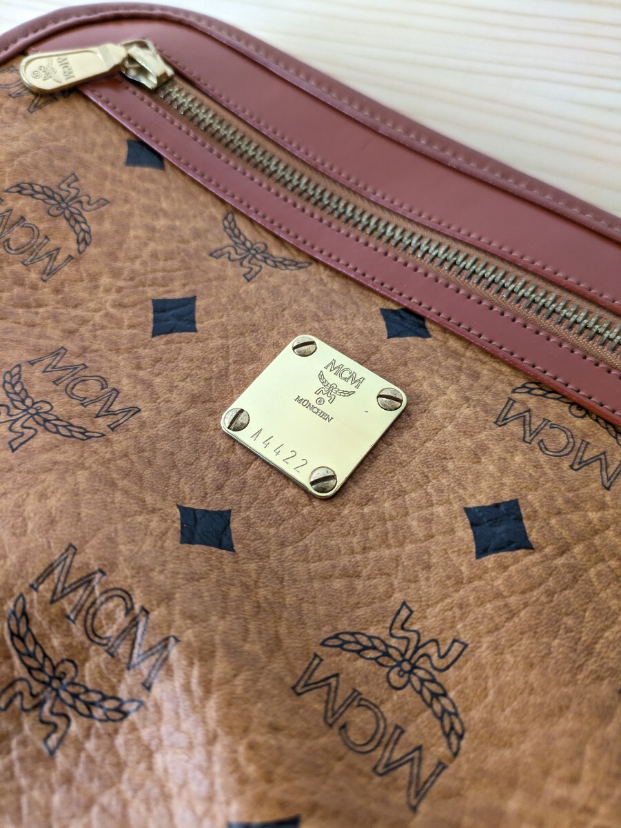 n 1円〜 MCM エムシーエム モノグラム ヴィセトス柄 品 レザー