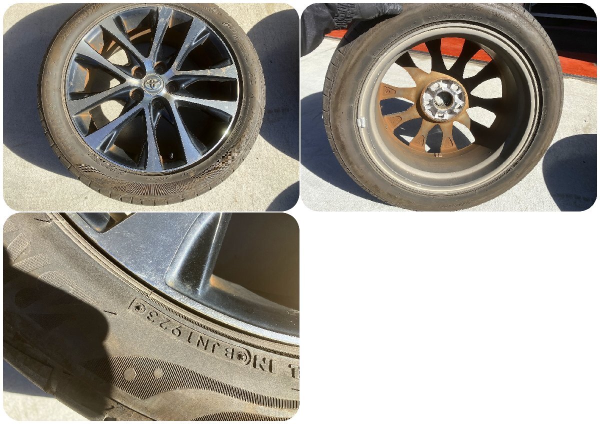 S管理77248 H21 エスティマ GSR50W外し】☆トヨタ純正 18インチ アルミ