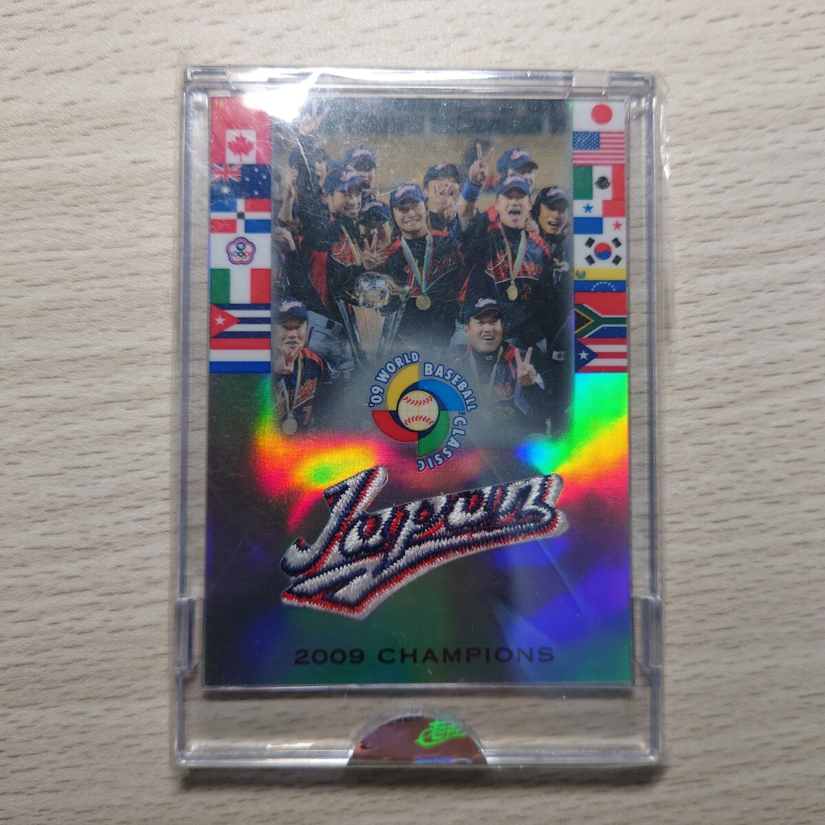 2009 WBC e-topps JAPAN WBC優勝記念パッチカード 500枚限定シリアル 