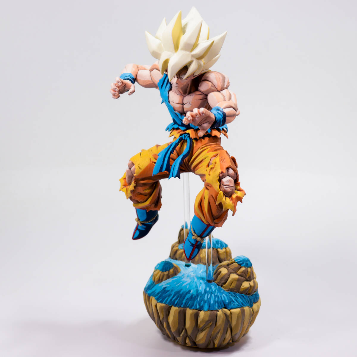 孫悟空 FES!! 其之十二 超サイヤ人 フィギュア リペイント リペイント 超サイヤ人孫悟空 ドラゴンボール 孫悟空FES!! 其之十二