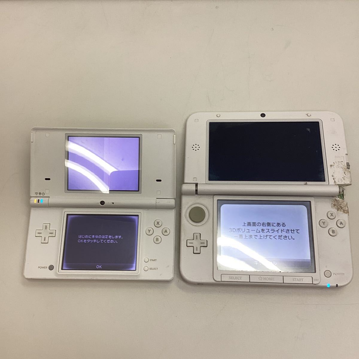 ジャンク品 Nintendo 3DSLL+DS 2点