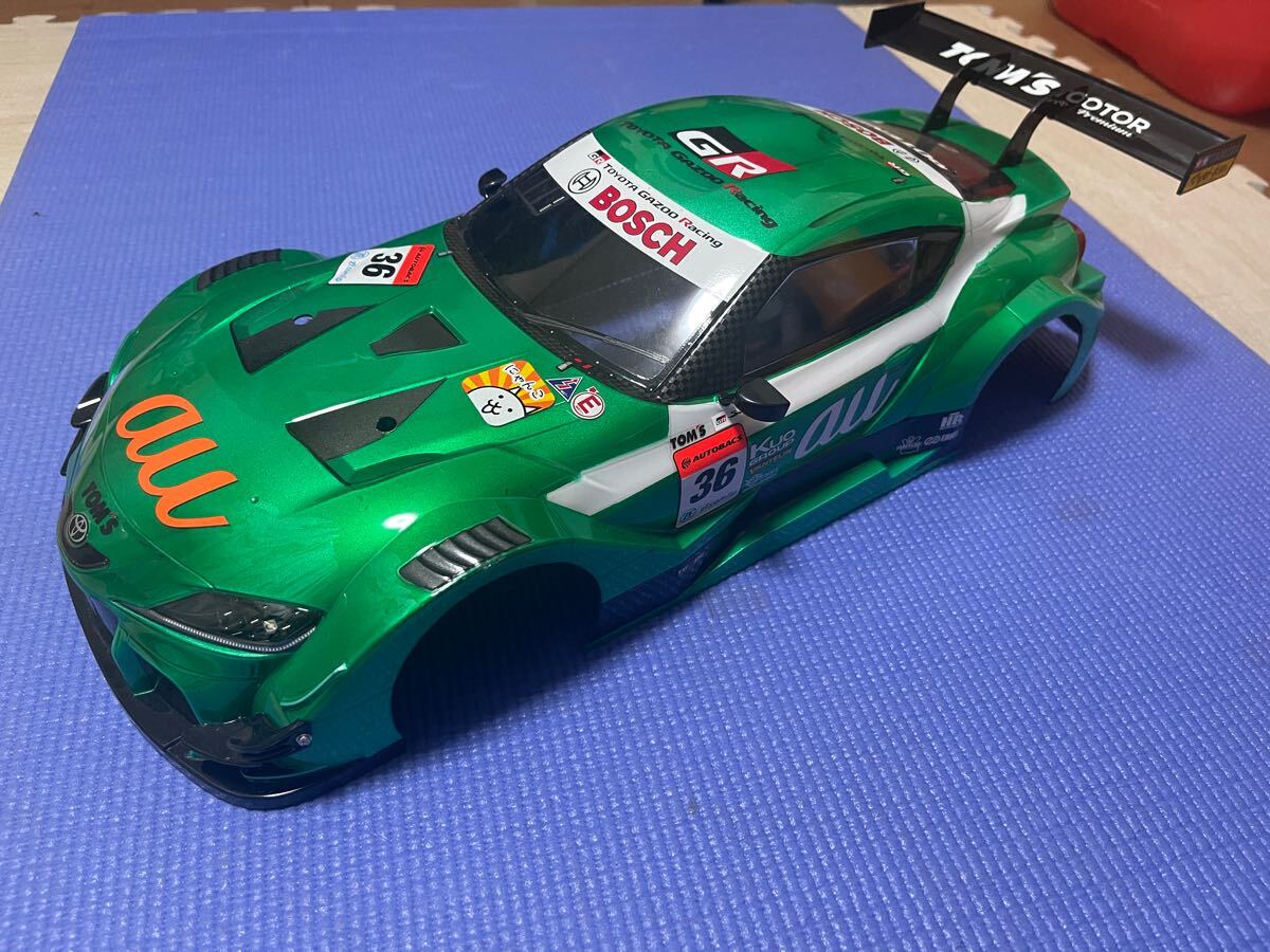 au TOM'S GR Supra スペアボディセット タミヤ 【公式通販】