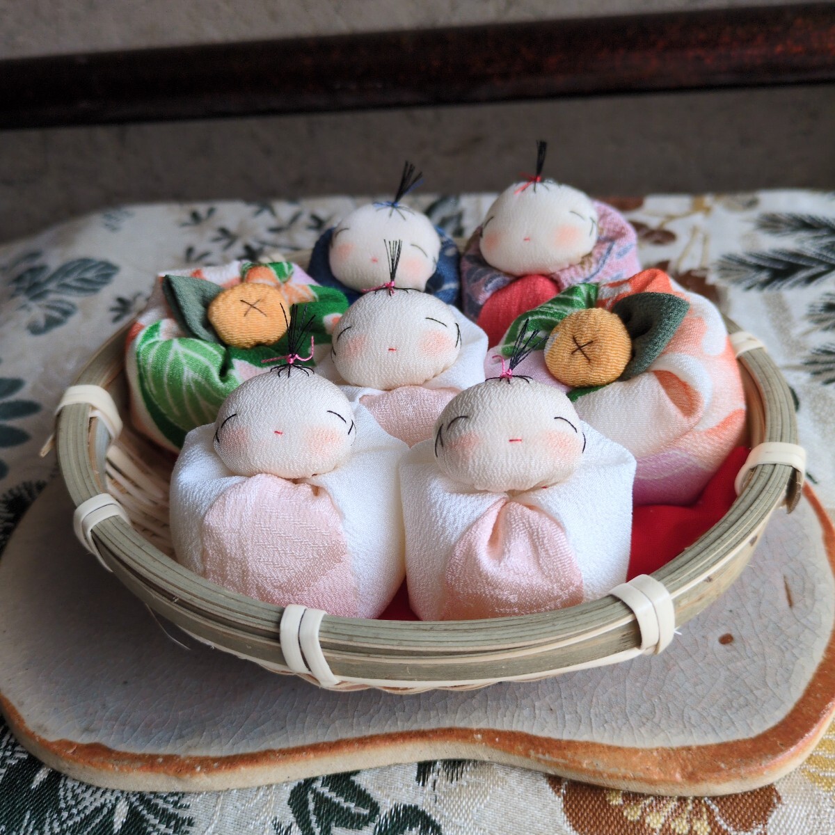 柊和◇◇ お雛様 ◇ ひな祭り古布 縮緬 和風 和雑貨 ちりめん細工