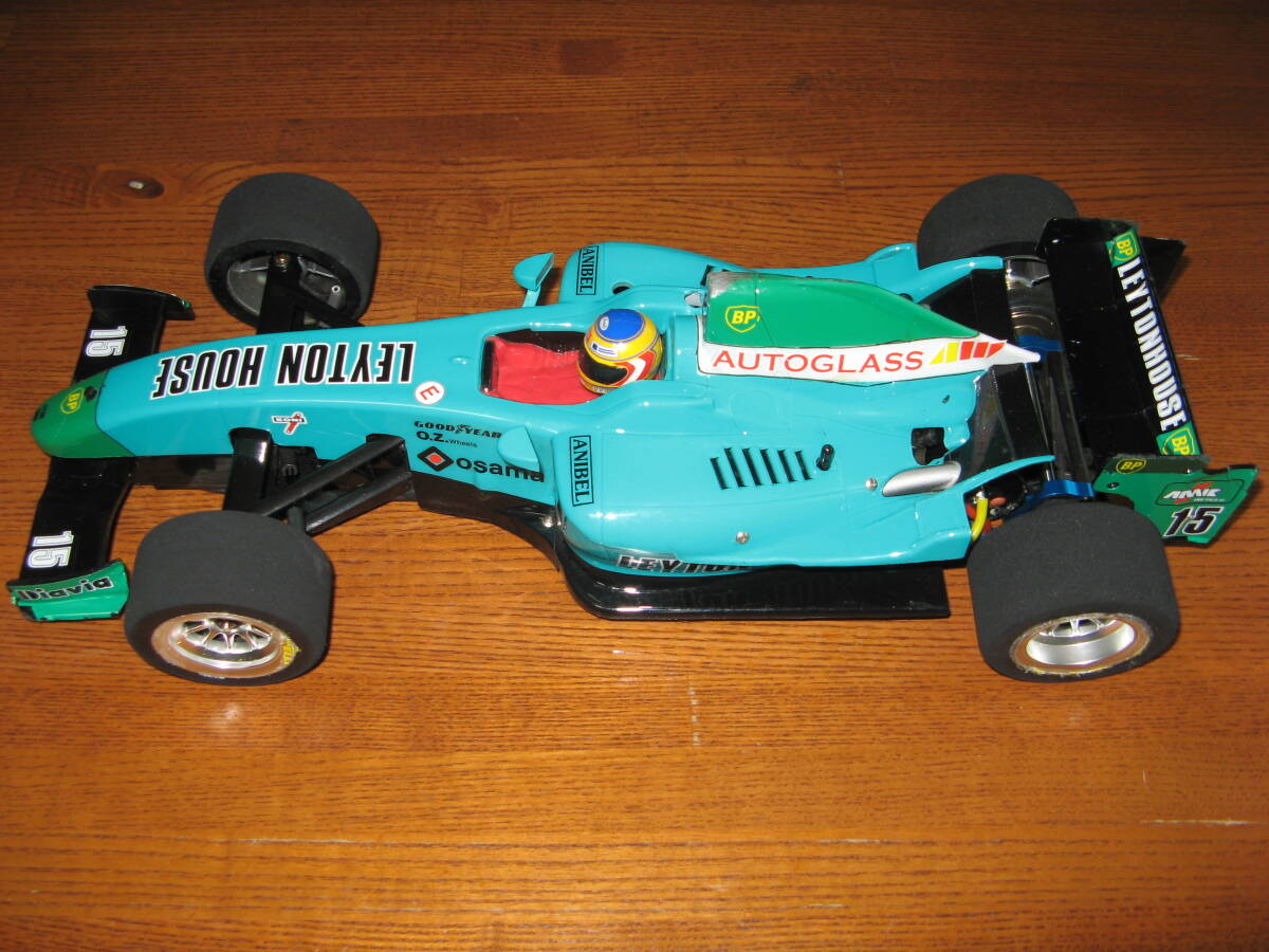 タミヤ1/10RC F104X1シャーシ アルミモーターマウント レイトンハウス