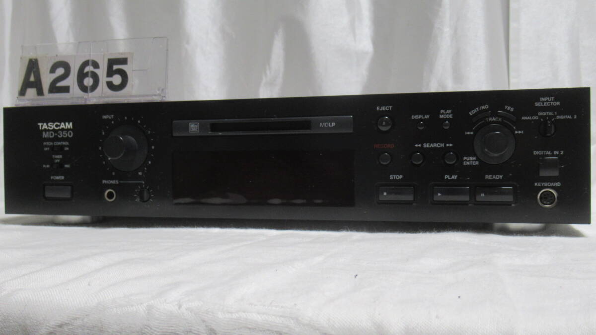 A-265 TASCAM MD-350(一般)|売買されたオークション情報、yahooの商品情報をアーカイブ公開 - オークファン ...