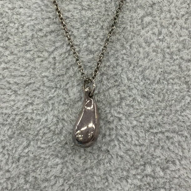 TIFFANY&Co. ティファニー 925 ティアドロップ ネックレス 総重量3.1g