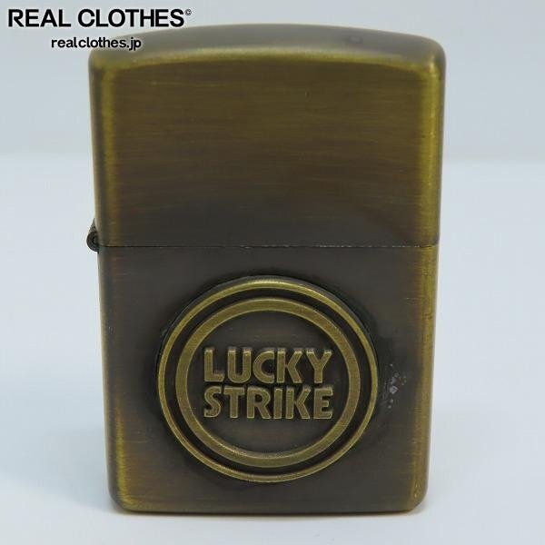 ZIPPO/ジッポー LUCKY STRIKE/ラッキーストライク 革巻き /LPL ZIPPO 