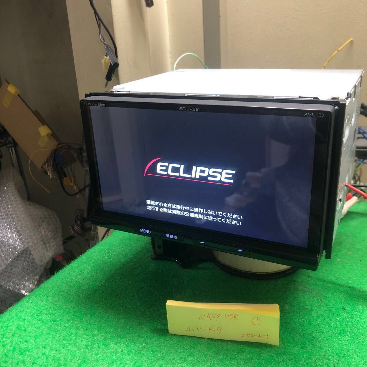 【保証付動作】 ECLIPSEイクリプスメモリーナビ【AVN-R7 4×4地デジフルセグTV/Bluetooth/CD/DVD/SD再生