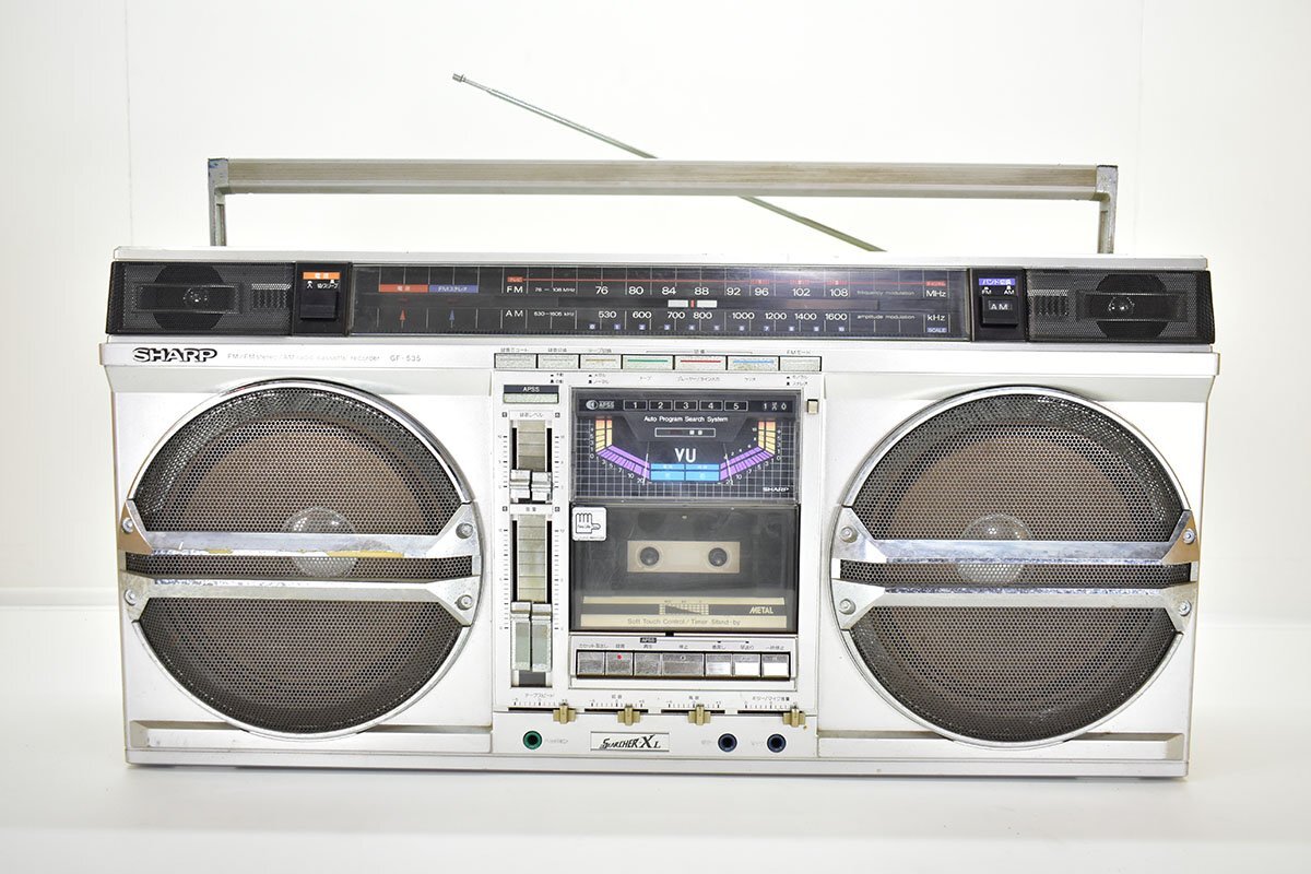 SHARP GF-535 THE SEARCHER-XL ラジカセ 再生OK[シャープ][ザ