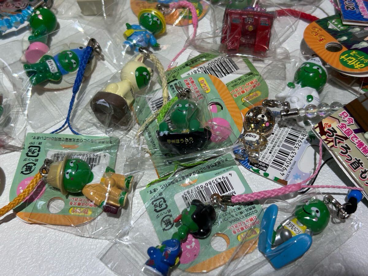 まりもっこりご当地などストラップ合計33個いろいろ 生産販売終了 