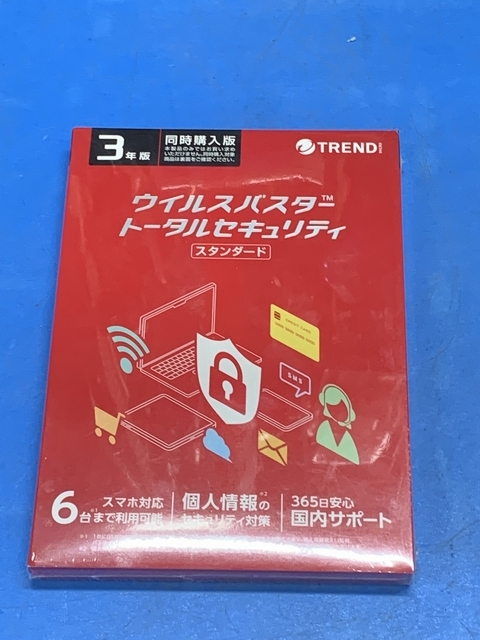ソフトウエア トレンドマイクロ ウイルスバスター トータル