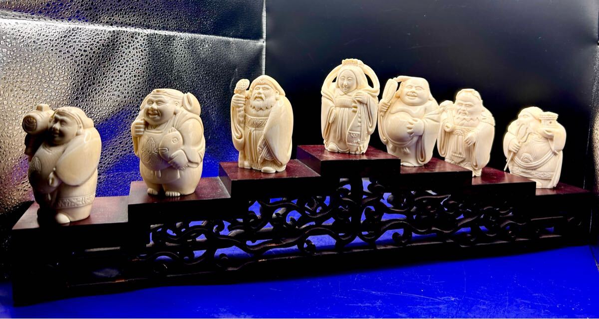 置物 天然 細密彫刻 東洋彫刻 マリア像 白材「約149g 彫刻用」 彫像⁄