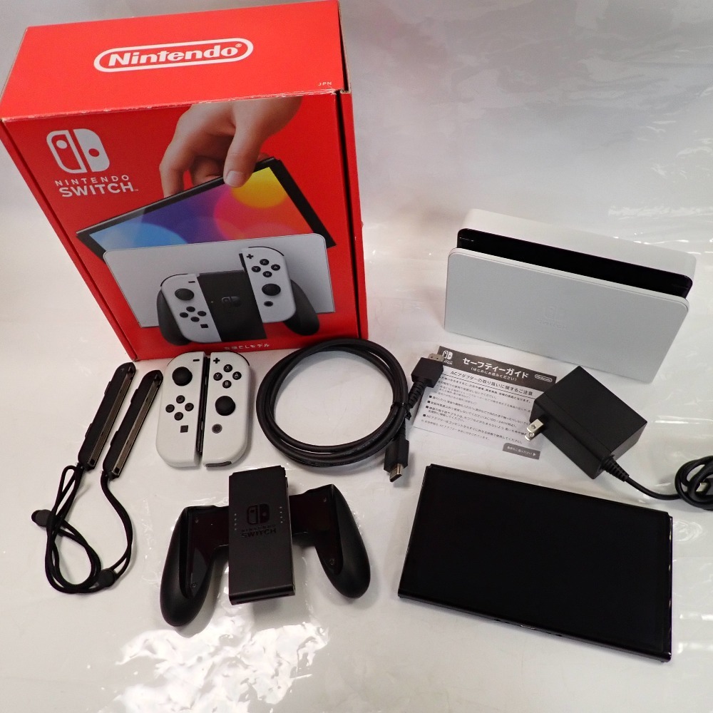 【安い，人気SALE】 Th982101 任天堂 ゲーム機 NINTENDO SWITCH ニンテンドー スイッチ 有機ELモデル HEG-S-KAAAA ホワイト Nintendo(ニンテンドースイッチ本体)｜売買されたオークション情報、yahooの商品情報をアーカイブ公 ニンテンドースイッチ本体