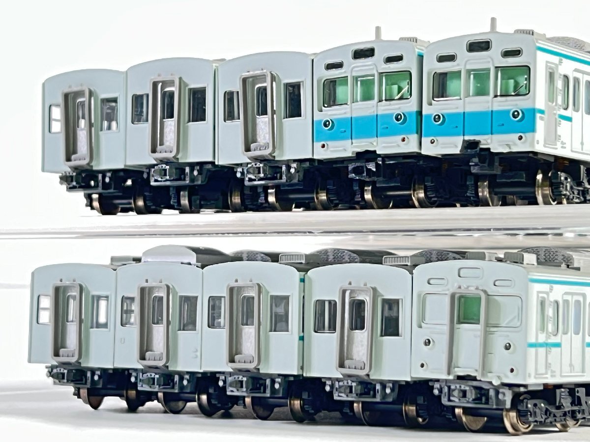 限定特価品 301系東西線青帯冷房車基+増10両走行歴殆ど無しTN化済み