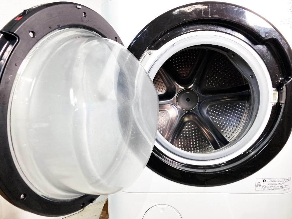 地域限定送料無料★極上超美品 中古★日立 12kg 温水ナイアガラ洗浄!!風アイロン ビッグドラム式洗濯乾燥機【BD-NX120BL-S】EIIO_6