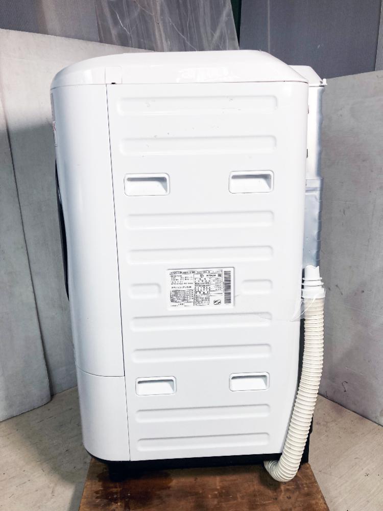 地域限定送料無料★極上超美品 中古★日立 12kg 温水ナイアガラ洗浄!!風アイロン ビッグドラム式洗濯乾燥機【BD-NX120BL-S】EIIO_8