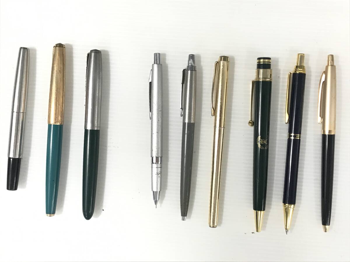 浜/PARKER/PILOT/万年筆/ボールペン/９点セットまとめ売り/筆記用具/文房具/パーカー/パイロット/メーカーその他/1.16-174 MO_1