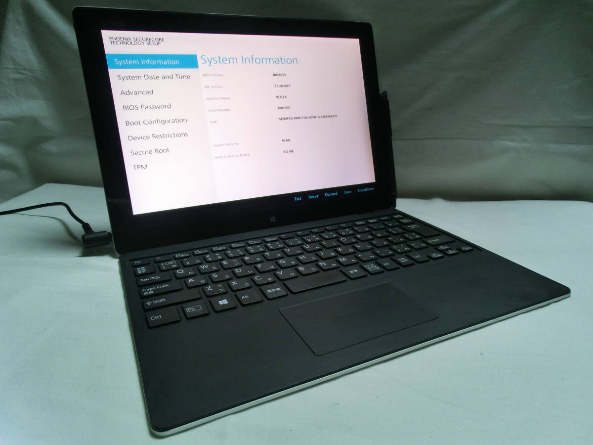 1円～【ジャンク】マイクロソフト Surface Pro 6 256GB 1796 Core i5