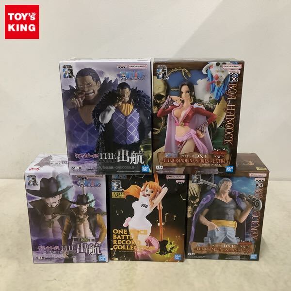 1円〜 未開封含 ONE PIECE THE 出航 クロコダイル BATTLE RECORD COLLECTION ナミ 他