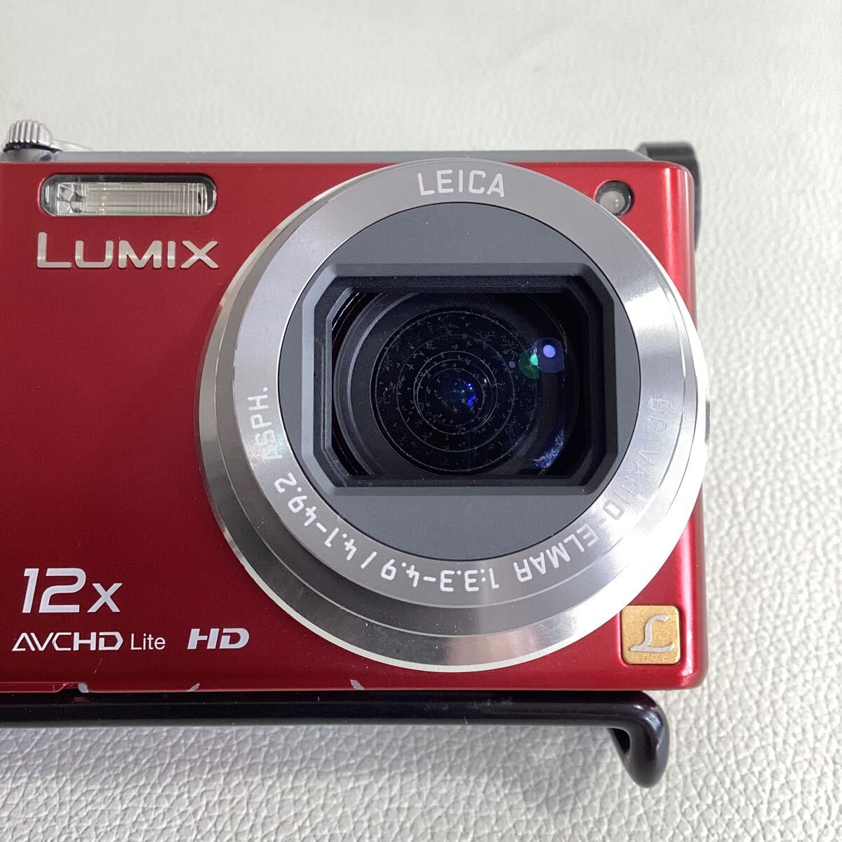 パナソニック デジタルカメラ LUMIX (ルミックス) DMC-TZ7 レッド 【訳 